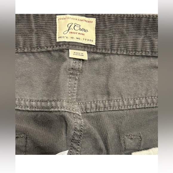 J.Crew 770 Straight Leg Gray Corduroy Pants Mens 35x32 - Picture 4 of 6